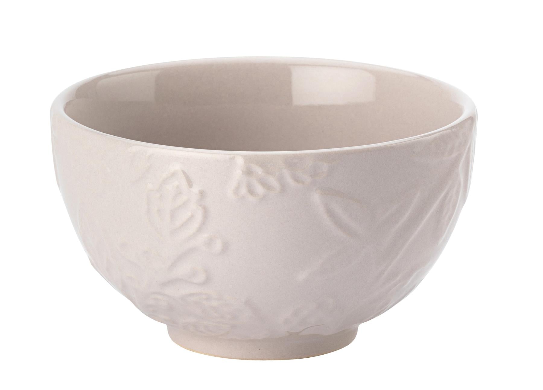 Fieldview Farm Embossed Sugar Bowl Mauve