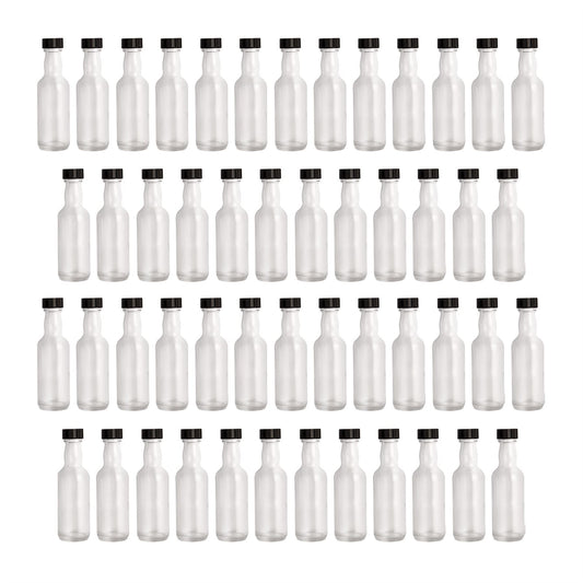 Miniature Glass Spirit Bottle - Pack of 50 | Pukkr	