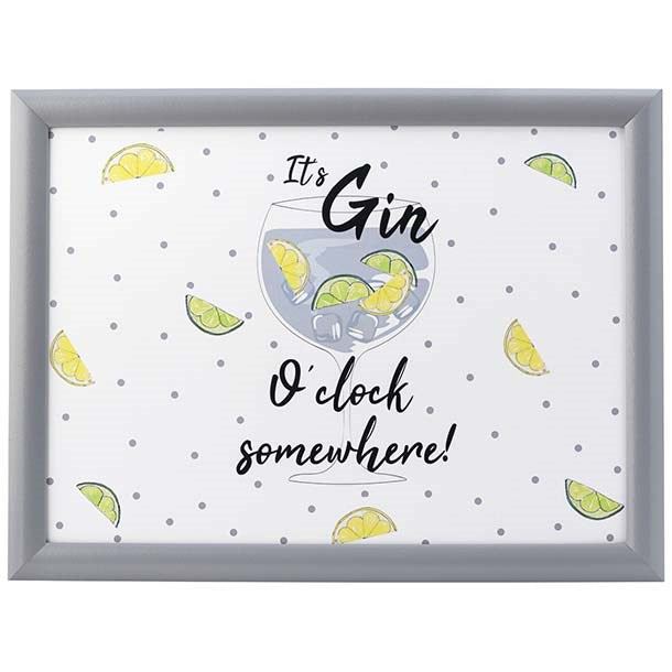 Gin O'clock Lap Tray