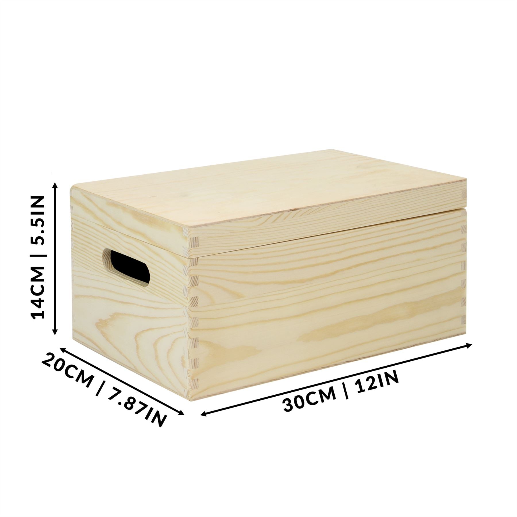 Wooden Storage Box | Pukkr	