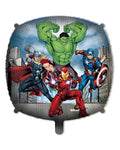 Avengers 18" Square Foil Balloon with String & Weight