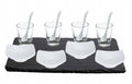 Appetizer Party Starter Set with Slate Serving Board	