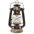 Lloytron 15x LED Storm Lamp Lantern Copper