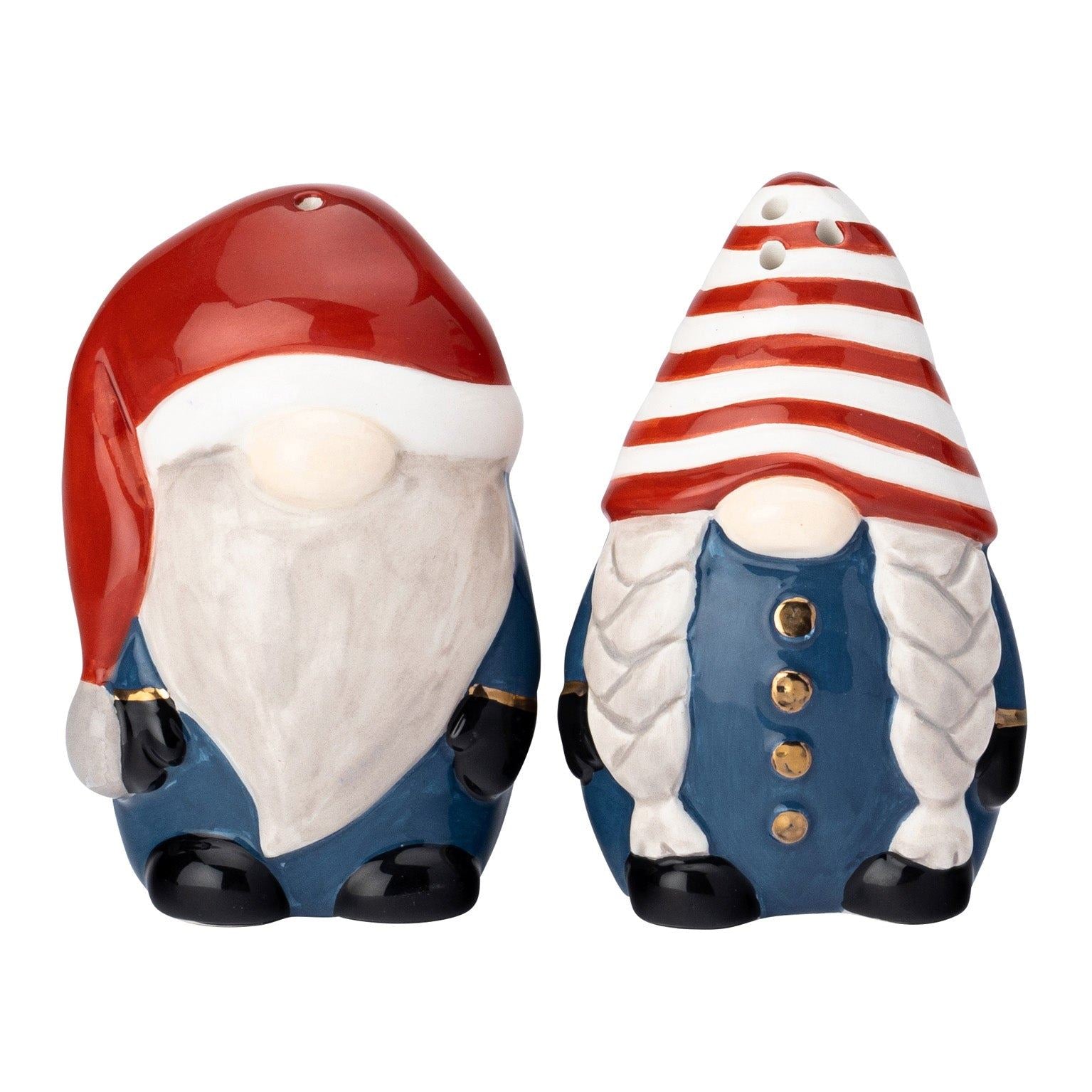 Foxwood Home Christmas Gonk Salt and Pepper Shaker Set