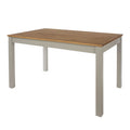 Linea Grey Wax Finish 1500Mm Rectangular Dining Table