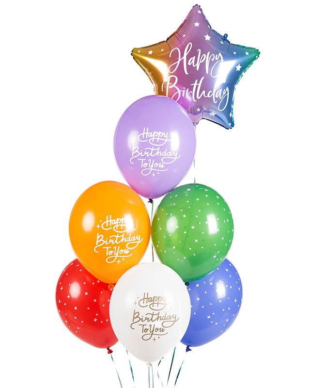 Happy Birthday to You Balloons - 12" Latex (6pk)