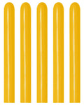 Honey Yellow Modelling Balloons - 260 Latex (100pk)