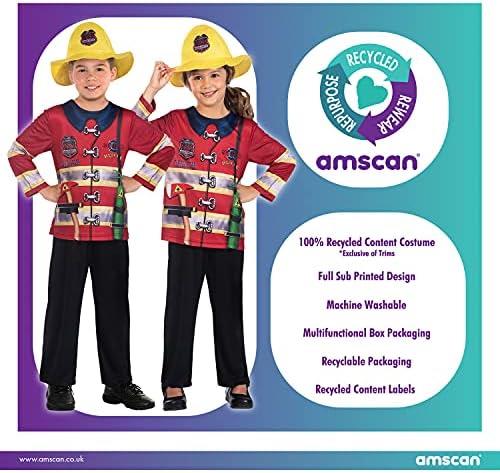 Firefighter Sustainable Child Costume - Age 6-8 Years