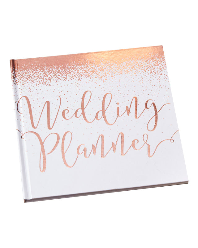 Beautiful Botanics Rose Gold Foiled Wedding Planner - 21cm