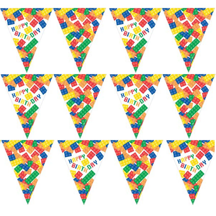 Block Party Paper Flag Bunting - 3.7m – Roov UK