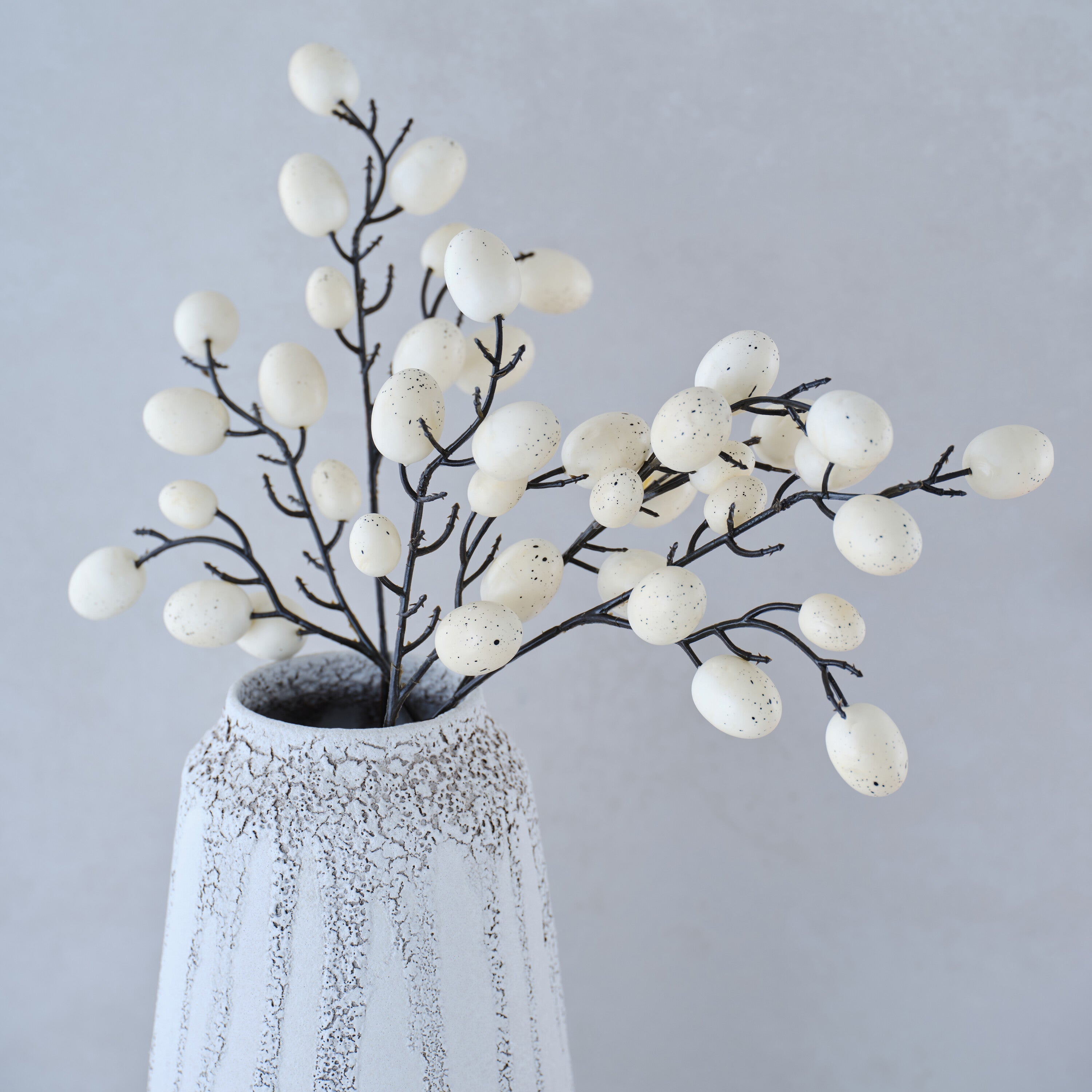 Neutral Easter Egg Stems Decoration (3pk)