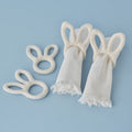 Felt Bunny Easter Napkin Rings (4pk)