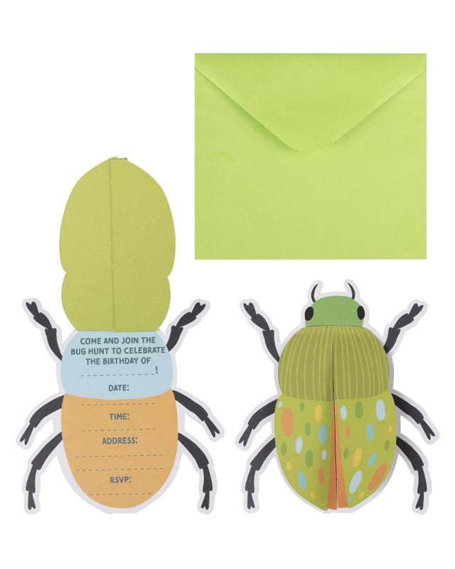 Bugging Out Invitations (5pk)