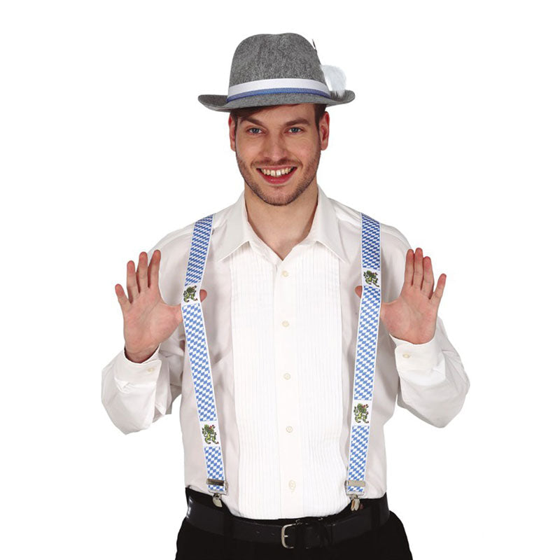 Oktoberfest Striped Braces
