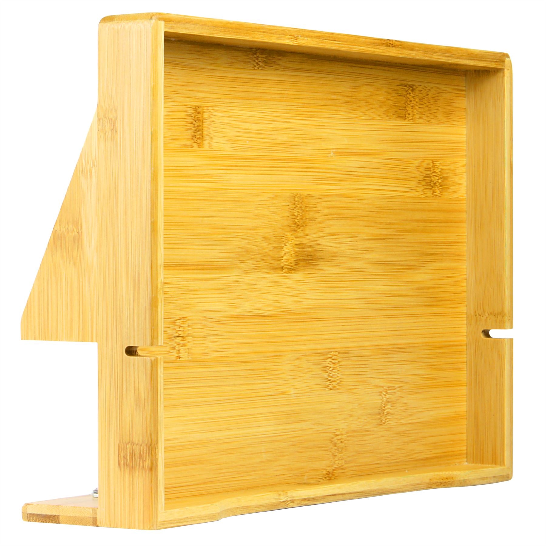 Bamboo Clip-On Bedside Shelf | M&W	