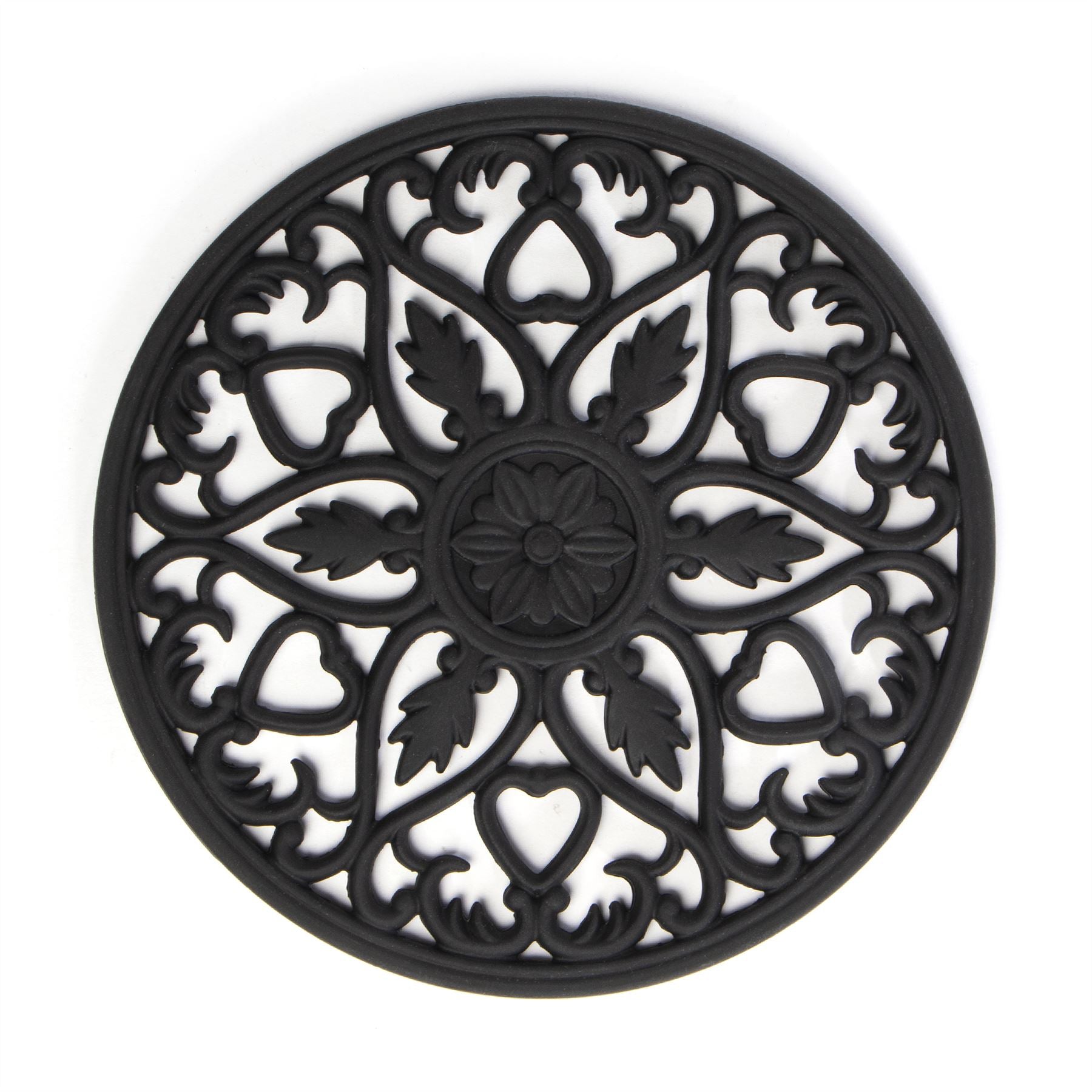 Silicone Trivets - Set of 3 Black | Pukkr