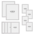 Assorted Photo Frames - Set of 10 White | M&W	