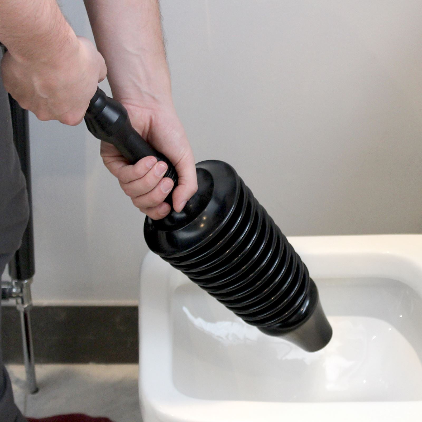 Powerful Toilet Plunger  Pukkr	
