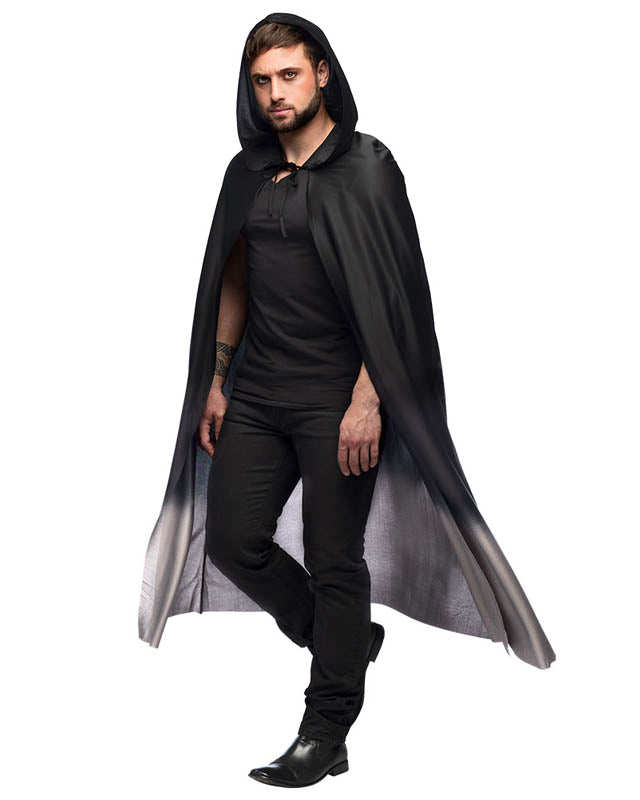 Black & Grey Cape - 170cm