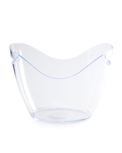 Clear Ice Bucket 4 Litre - 27cm x 20cm x 20cm – Roov UK