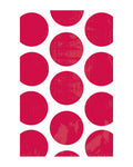 Apple Red Polka Dot Paper Sweet Bags - 17cm