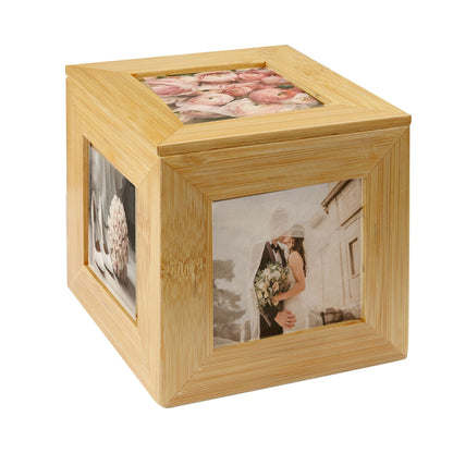 Bamboo Photo Cube | M&W	