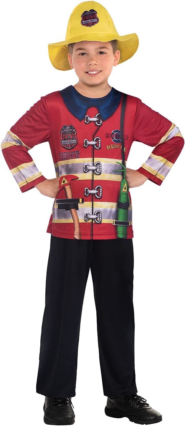 Firefighter Sustainable Child Costume - Age 6-8 Years