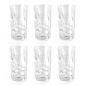 Crystallised Glasses 350ml - Set of 6 | M&W	