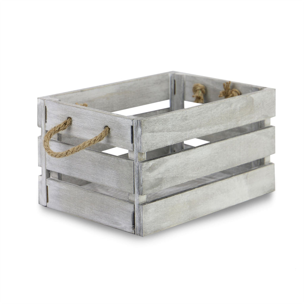Wooden Storage Crates - Set of 3 | M&W	