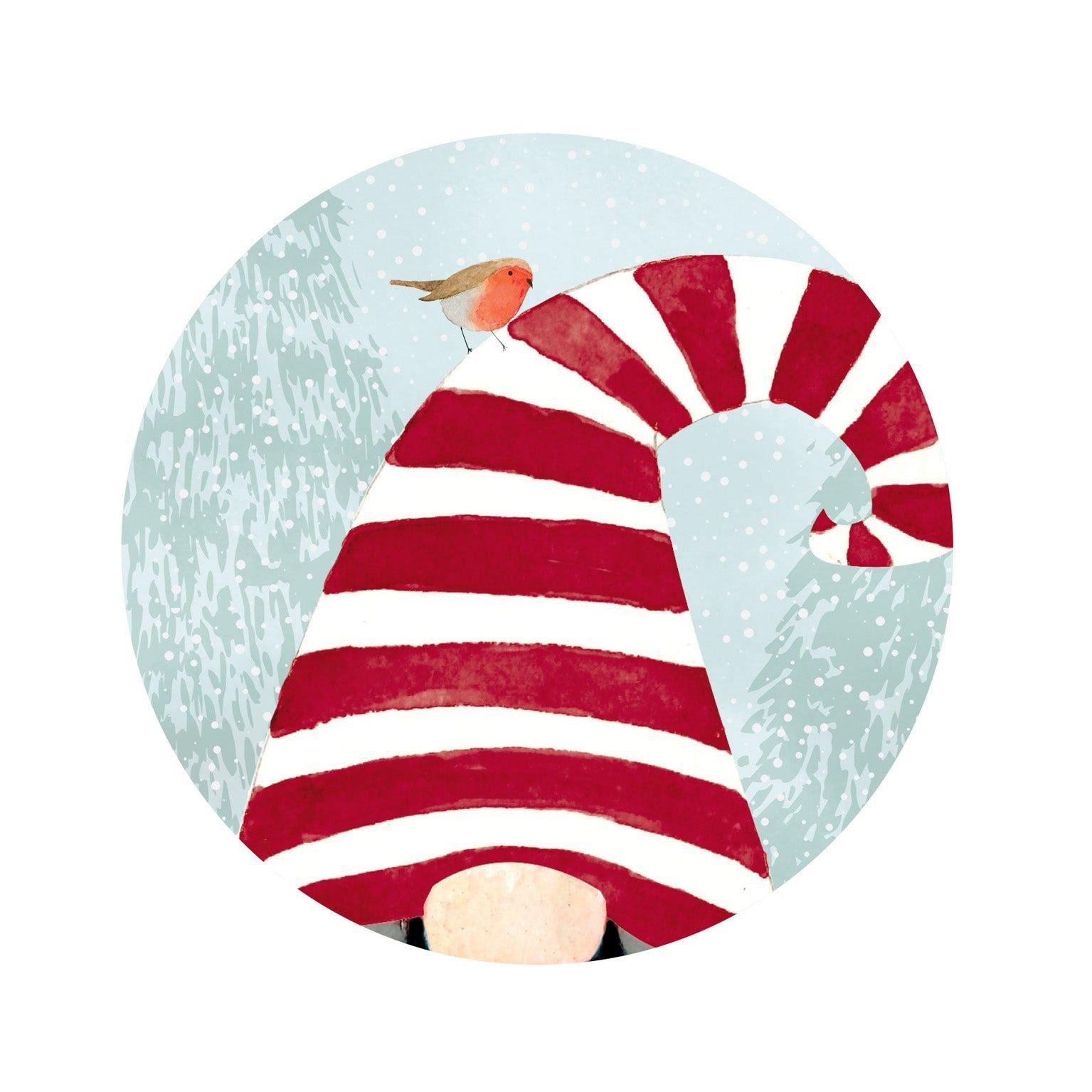 Foxwood Home Christmas Gonk Set of 4 Coasters