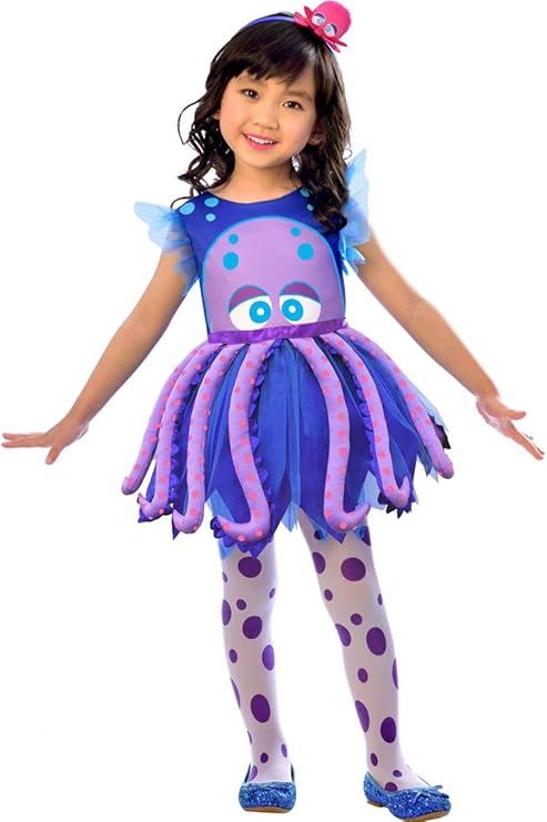 Bubbly Octopus Dress Child's Costume - Age 2-3 Years