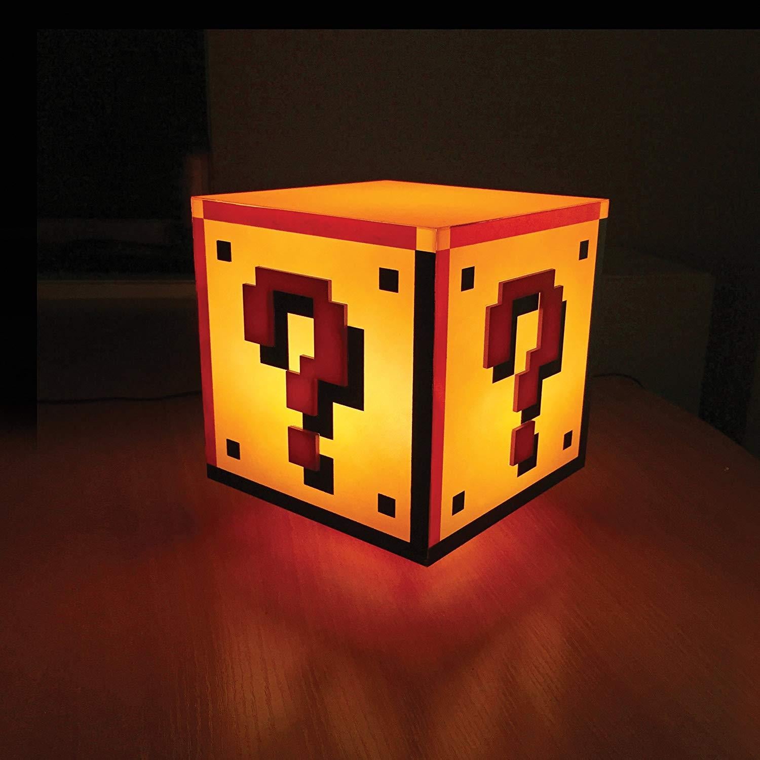 Super Mario Bros. Light Question Block 18 cm
