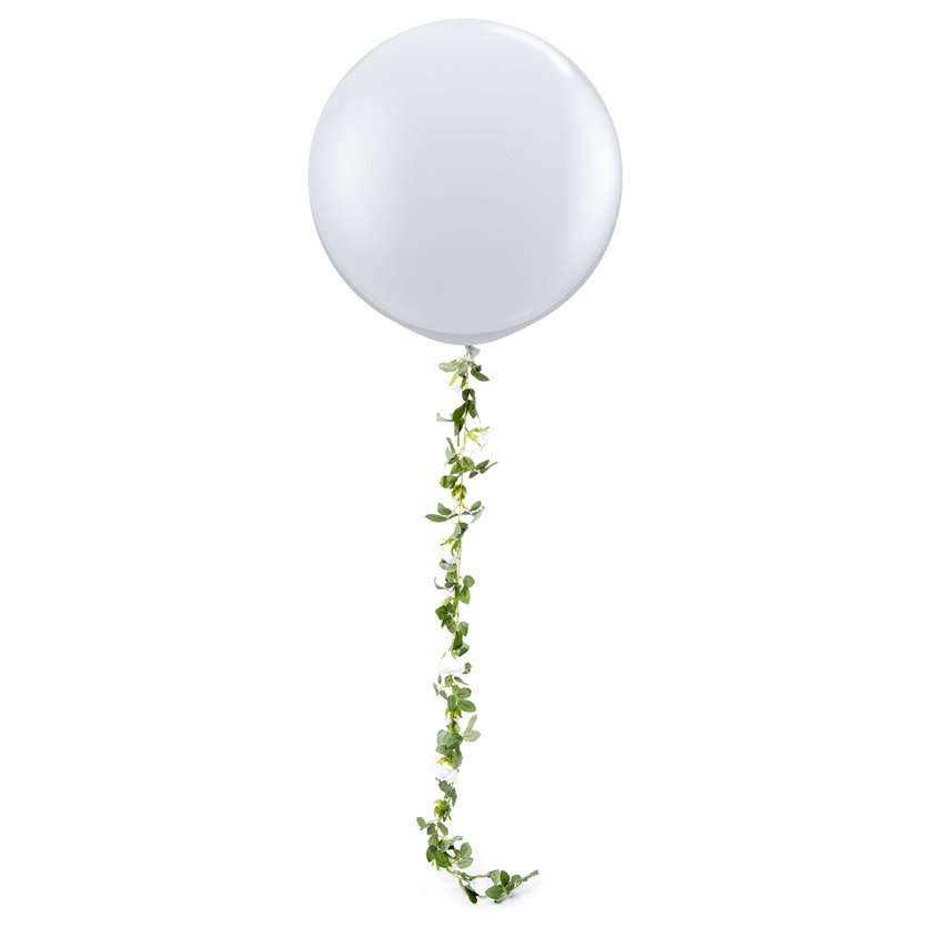 White Rose Garland - 1.75m