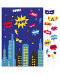 Superhero Party Scene Setter with Props
