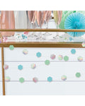 Shimmering Party Iridescent Mini Garlands - 2.13m (6pk)