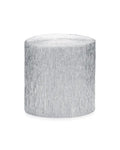 Silver Crepe Streamer (4pk)