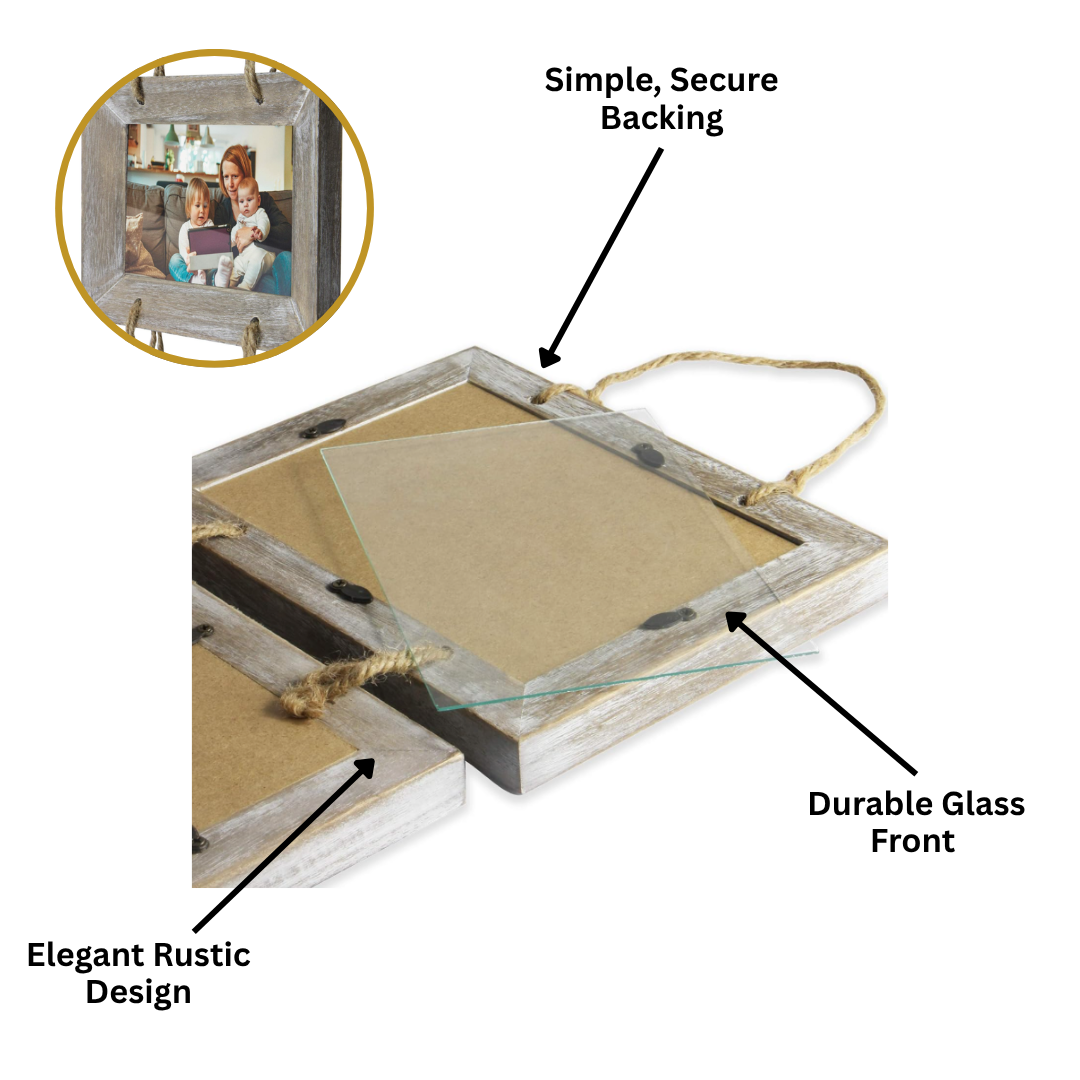 5 Wooden Picture Frame Hanger | M&W