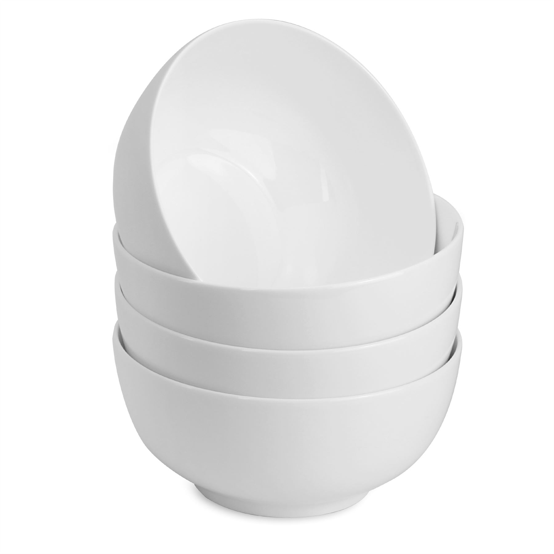 Porcelain Bowls 600ml - Set of 4 | M&W	