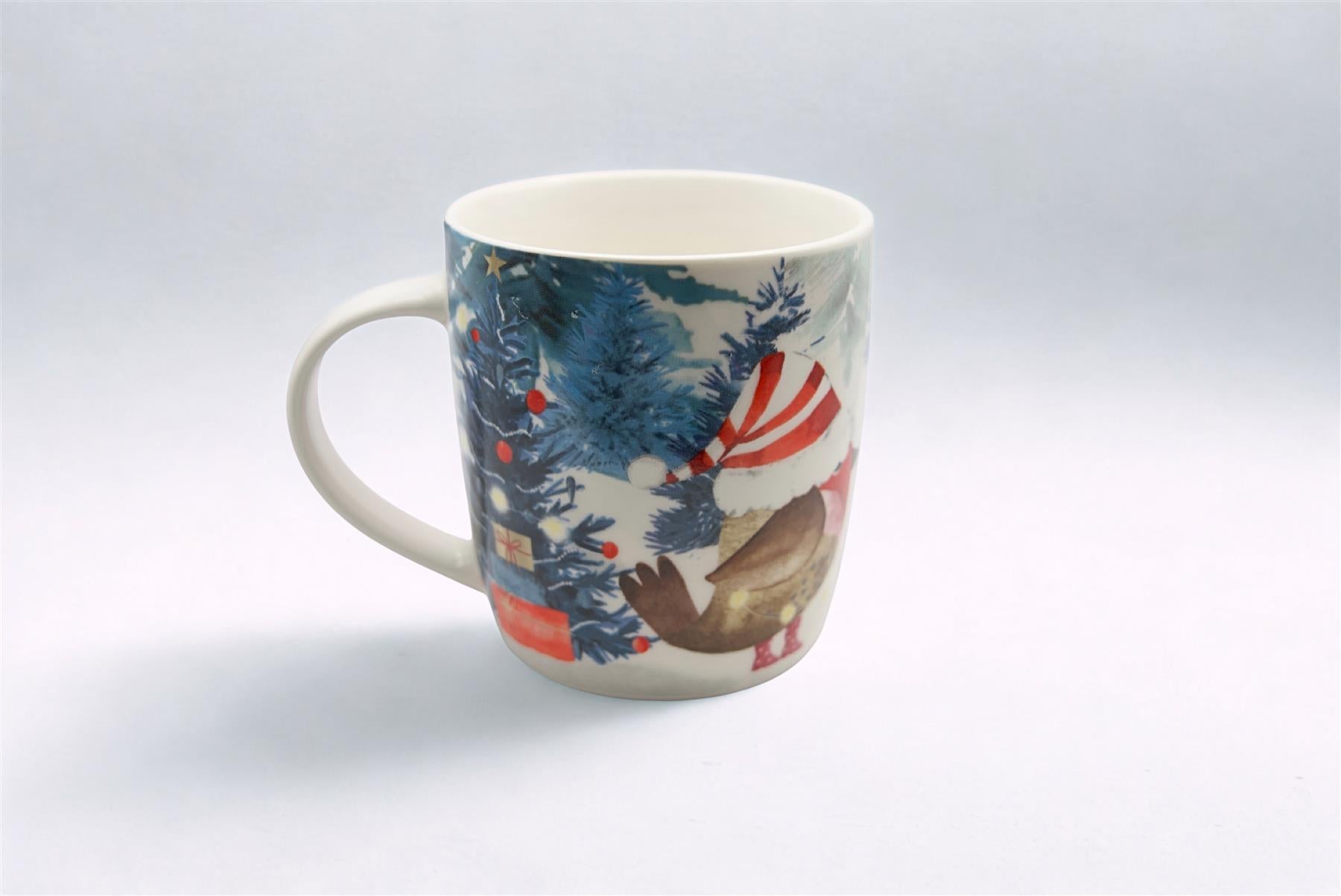 Festive Forest Friends Mug Robin	