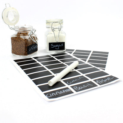 Mini Glass Spice Jars - Pack of 12 | M&W	