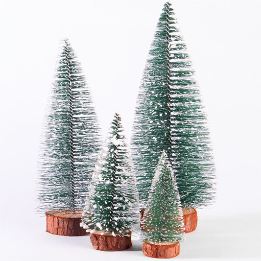 Miniature Christmas Tree Ornaments - Set of 4 | M&W	