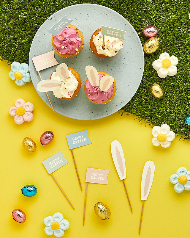 Easter Bunny Cake Toppers (12pk)