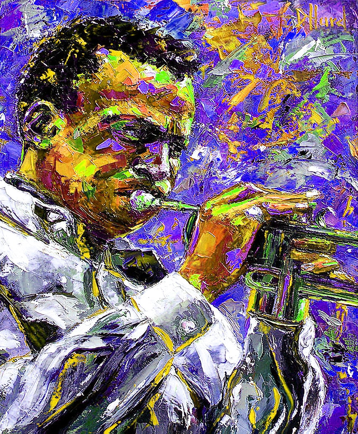Miles Davis 60cm x 49.5cm Large Metal Sign	