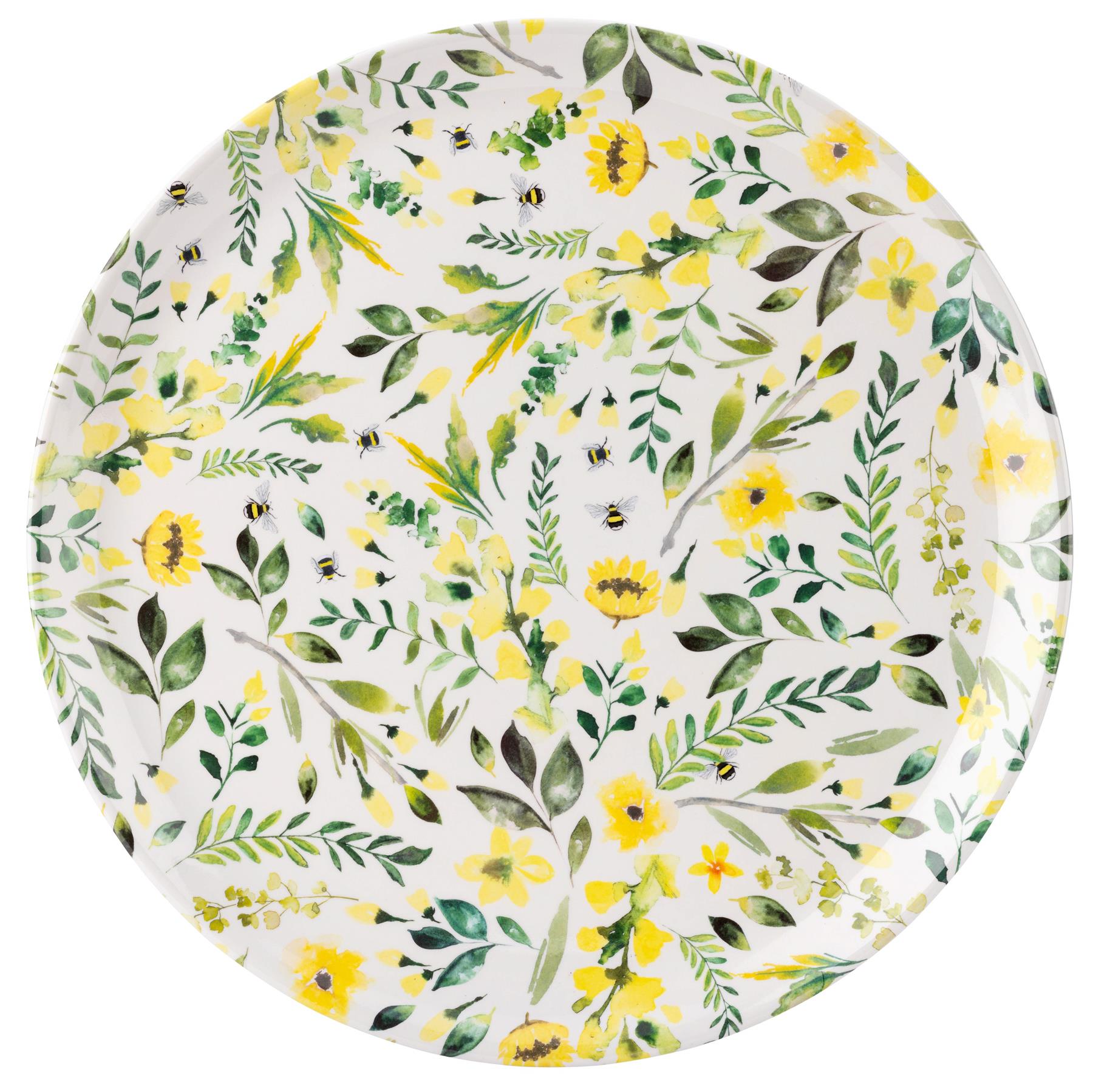 Bee-Beautiful Large Round Tray