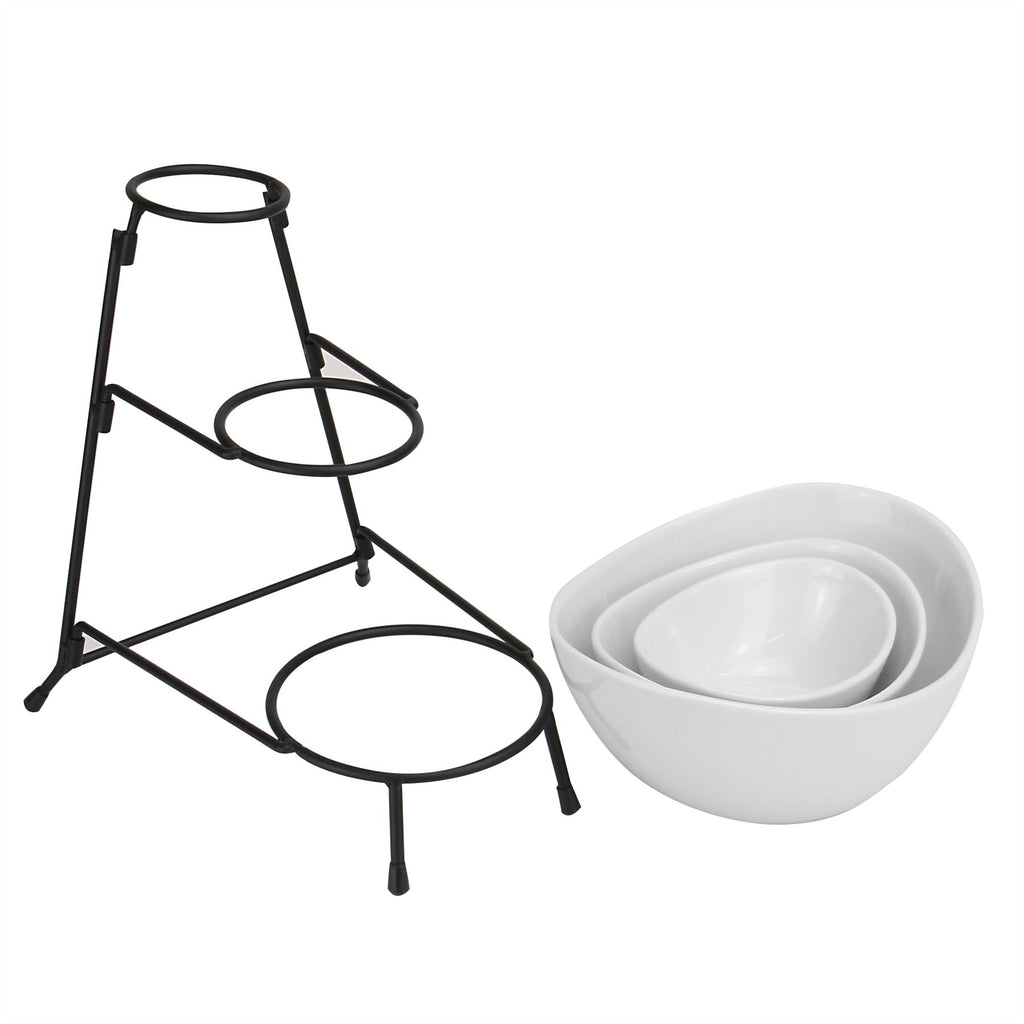 3 Tier Serving Set Bowls | M&W	