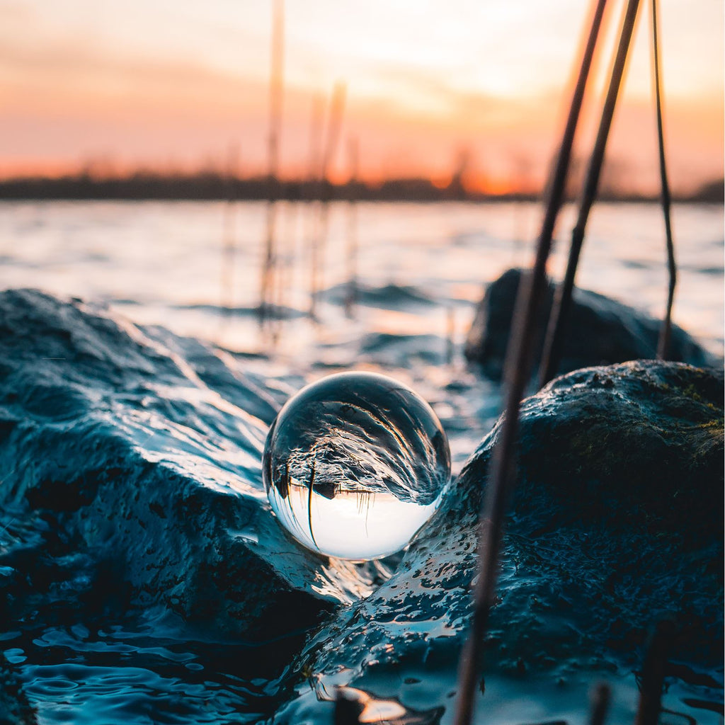 K9 Clear Crystal Ball For Photography 80mm | M&W	