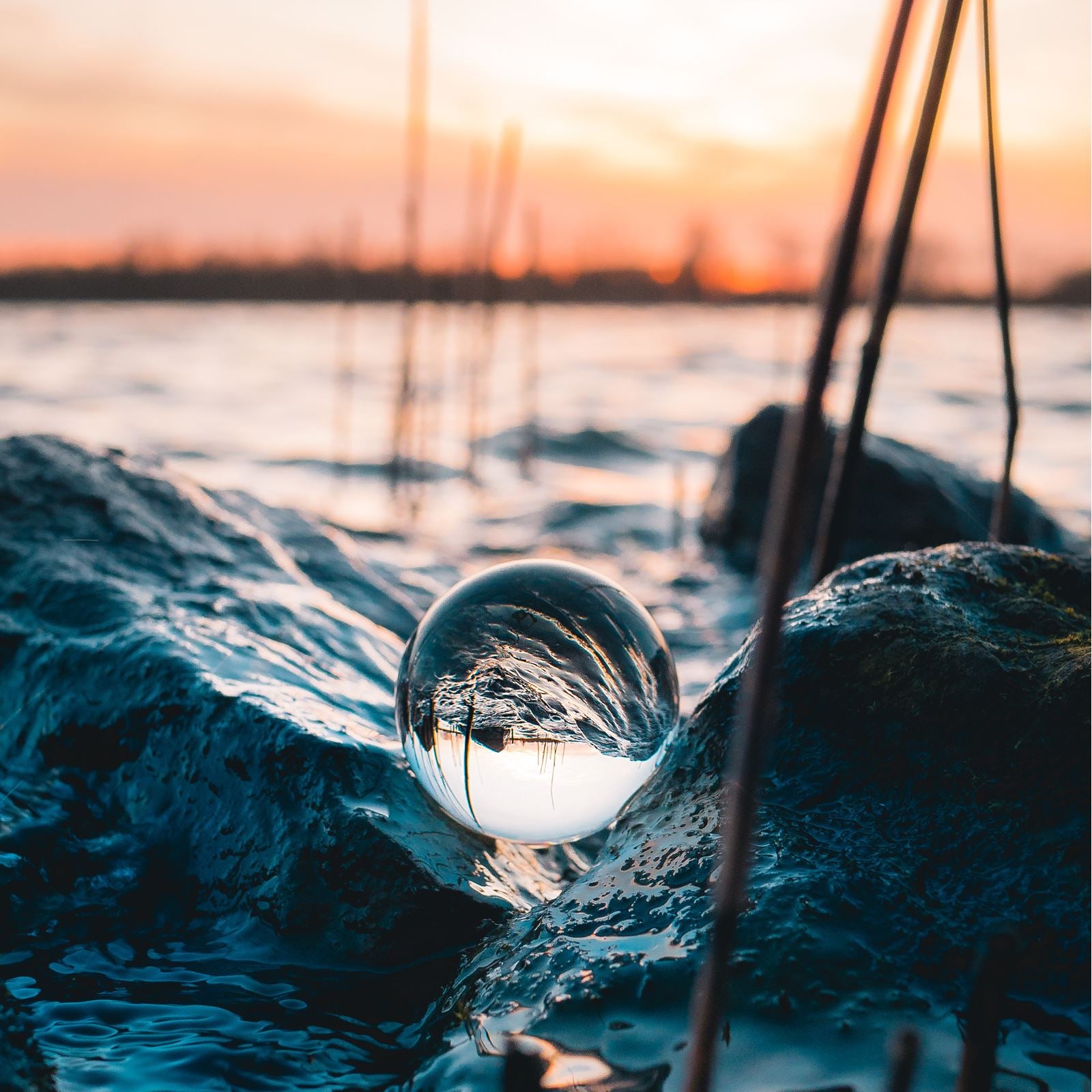 K9 Clear Crystal Ball For Photography 80mm | M&W	