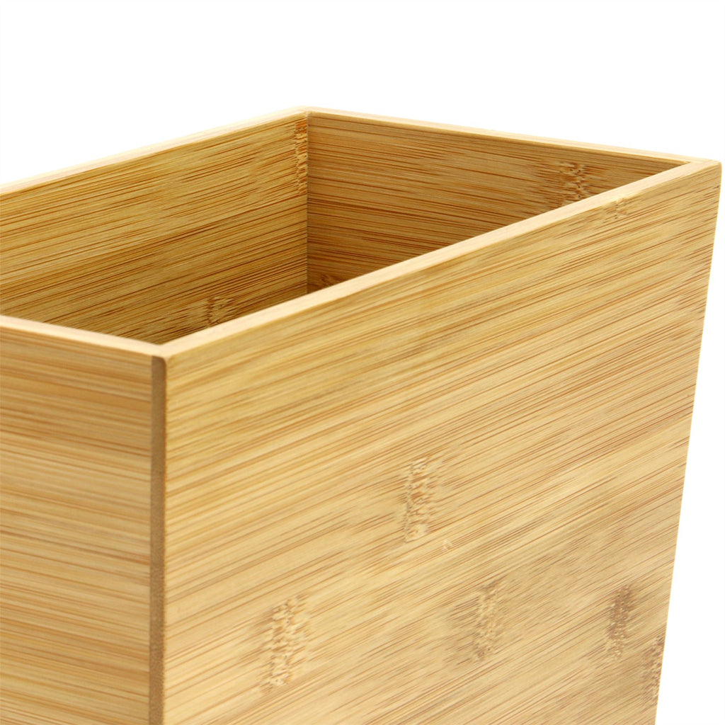 Bamboo Waste Paper Bin | M&W	