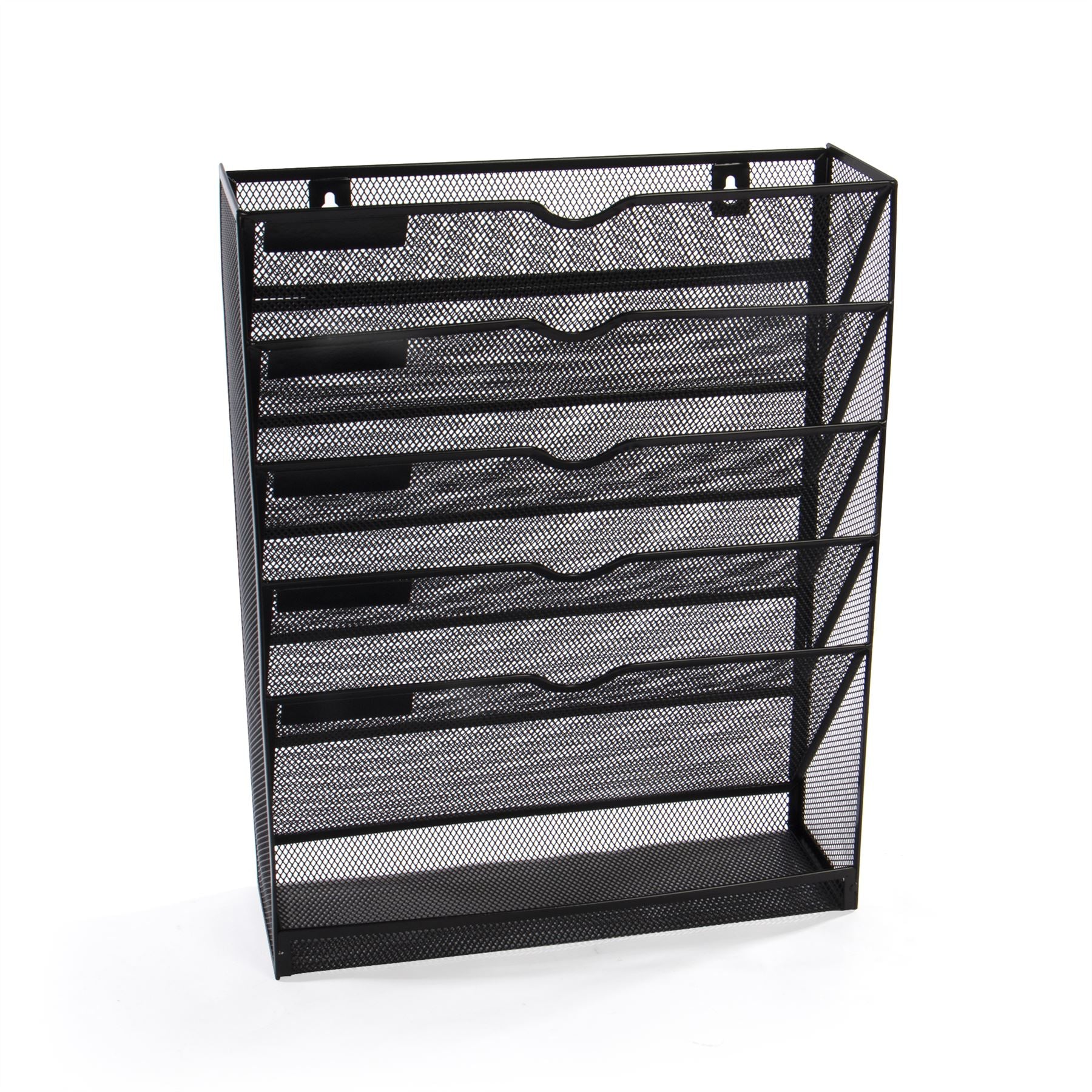 Metal Mesh Wall Mounted File Organiser | M&W	