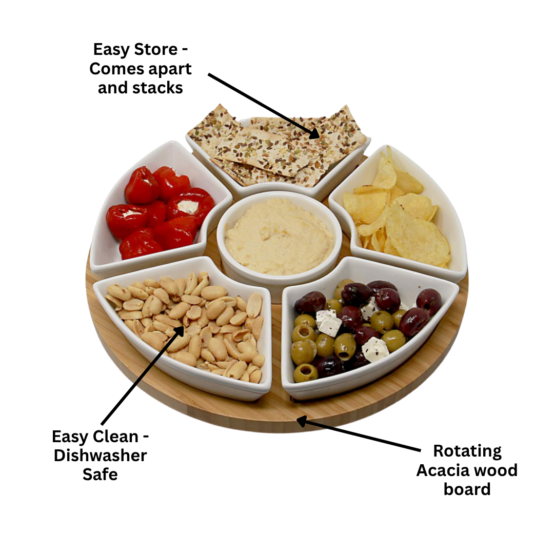 Acacia Rotating Dip Set | M&W